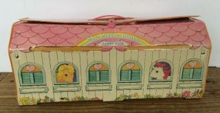 Hasbro 1983 My Little Pony Carry Case Stable Vintage 90800 Usa