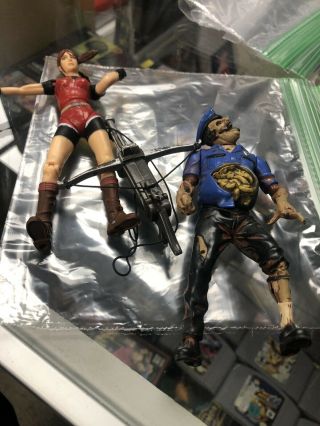 Claire Redfield & Zombie Cop Resident Evil 2 Capcom Toy Biz 1998