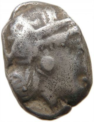 Ancient Greece Attica Athens Tetradrachm Owl Aoe 25mm 16.  8g T88 363