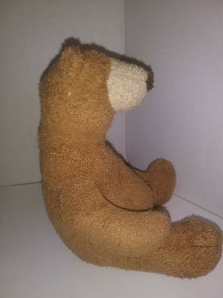 Russ Berrie Brown Teddy Bear BUBBA Lovey Plush Stuffed Animal RARE 3055 3