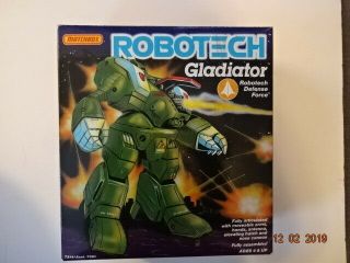 Vintage 1985 Matchbox Robotech Gladiator Mecha Figure