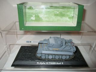 Atlas Editions " Ultimate Tank " 1/72 Ww2 German Pz.  Kpfw Vi Tiger Tank Ausf.  E