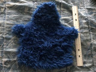 Vintage Cookie Monster hand puppet - 11 inches long Jim Henson Muppet Puppet 2