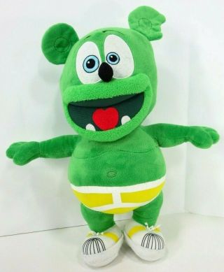 Singing I Am A Gummy Bear Musical Bear Plush Doll Toy 14 " Teddy Gummibar Brand