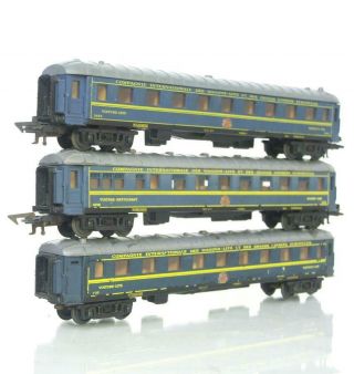 Jouef 860 862 - Ciwl Blue Train,  Rame Vsoe Orient Express,  Sleeper Car Set