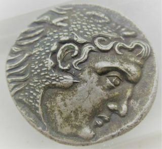 Ancient Greek Ar Silver Tetradrachm Of Alexander The Great