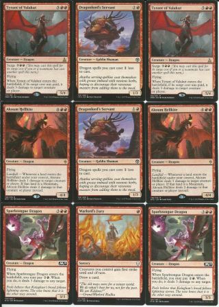 Dragon Horde - Mtg - Custom Casual Deck - 60 Card Deck - Magic The Gathering
