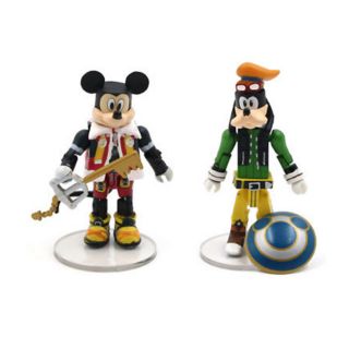 Minimates Disney Kingdom Hearts Mickey Mouse Goofy Figure Set