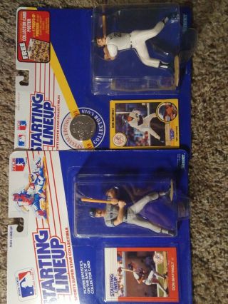 1988 And 1991 Starting Lineup Don Mattingly In Package