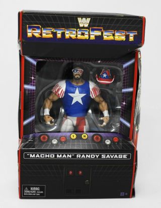 Macho Man Randy Savage Wwe Elite Action Figure Retrofest Mattel