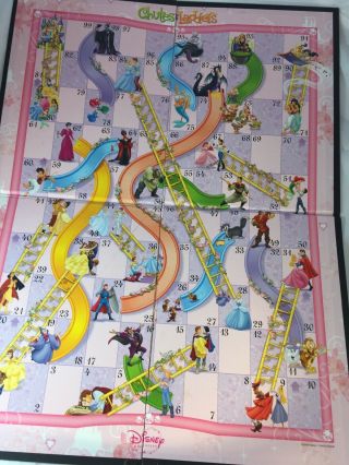Disney Princess Edition Chutes and Ladders Board Game • Cinderella Snow White 3