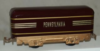 Vintage Marx Pennsylvania Railroad Prr Tender - Custom - O Gauge