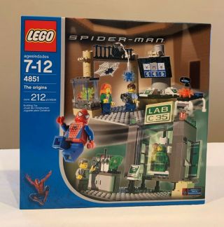 Lego 4851 - Spider - Man - Spider - Man & Green Goblin The Origins