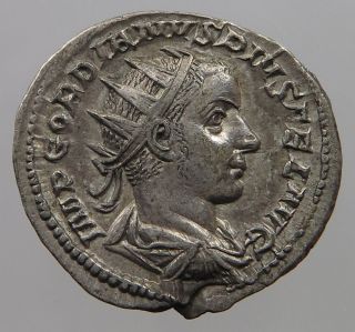Rome Empire Gordianus Antoninian Pm Tr P Cos Ii Pp T31 283