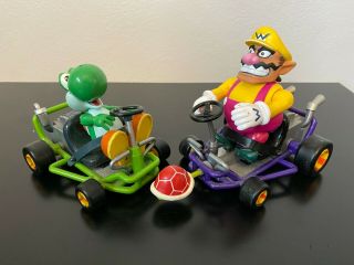 Yoshi & Mario Mario Kart 64 Toy Biz 1999 Action Figures
