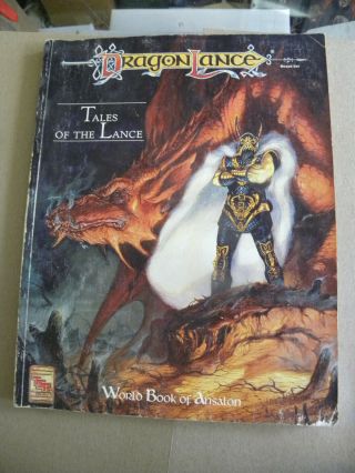 Tsr 1992 Dragonlance Tales Of The Lance World Book Of Ansalon Tpb Ka