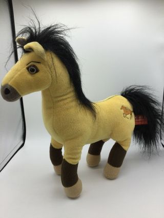 2002 Spirit Stallion Of The Cimarron Toy Plush Horse Poseable Legs Tail 15” Euc