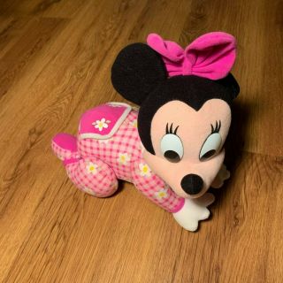 Minnie Mouse Baby Crawling Doll Disney Mattel 1999 Sounds & Music