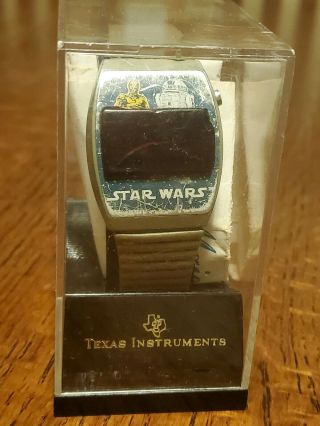 Star Wars 1977 Texas Instruments Digital Led Watch