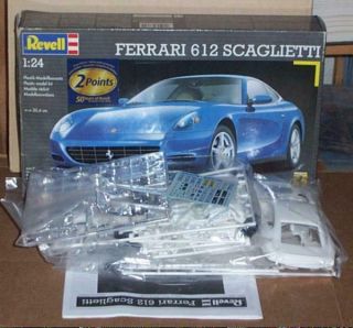Revell Of Germany Ferrari 612 Scaglietti,  1/24 Scale,  07364,  2005,  Open,  Complete