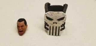 Mezco Punisher Chest Plate Head Accessories Exclusive Previews