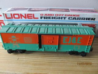 Vintage Lionel Trains 6 - 9422 Elgin Joliet & Eastern Box Car Box 1980