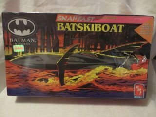 Amt Batskiboat Batman Returns Snapfast 1/25 Model Kit Ertl