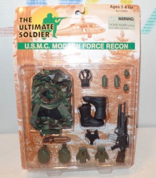 12 " Soldier Military Action Figure - 1/6 Weapons/gear U.  S.  Modern Force Recon