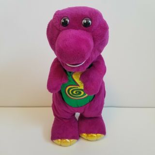 Barney Purple Dinosaur Dino Dance Fisher Price Animated Singing Dancing 2002