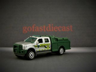 Ford F - 550 Duty Land Surveyor Collectible Diorama Model Car