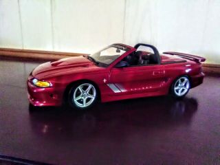 1:18 Autoart Ford Mustang Saleen S351 Coupe/convertible Without Box Shelf Beauty
