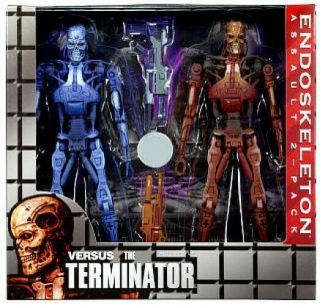 Robocop Vs.  The Terminator Series 1 Endoskeleton Assault Action Figure 2 - Pack