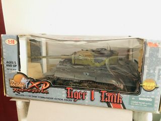 21st century/ Ultimate Soldier 1/18 scale Tiger Tank CUSTOMIZED NO COMMANDER 3