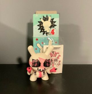 Dunny 3 " Series 4 Mad Barbarians Dynamite Chase 1/50 Kidrobot 2007 Toy Vinyl