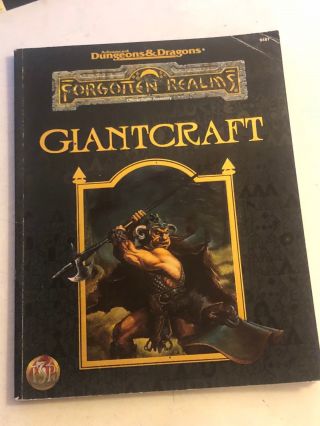 Dungeons & Dragons Giantcraft Forgotten Realms 9487 Giant Craft
