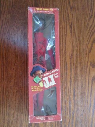 1975 Good Times 15 " Stuffed Shindana J.  J.  Doll - - Dyn O Mite - - Jimmy Jj Walker