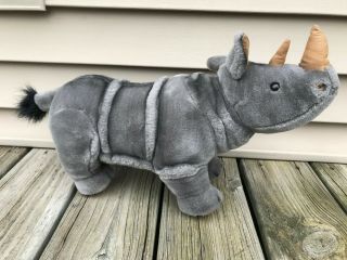 Fao Schwarz Rhino Plush Stuffed Animal Toy American Museum Of Natural History