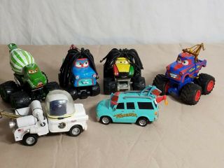 Disney Pixar Cars Toon Rasta Carian Monster Truck Mater Tow Truck Concrete