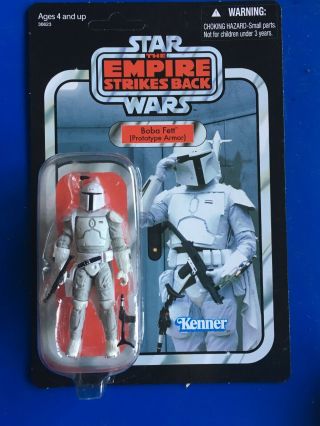 Star Wars Vintage Mailaway Exclusive Boba Fett Prototype Armor Vc61