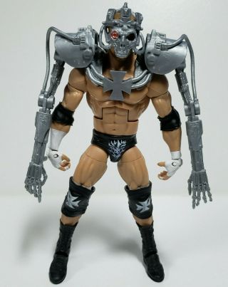 Wwe Wwf Nxt Mattel Elite Series 42 - Triple H - Hhh - Figure W/ Terminator Armor