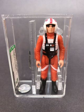 Vintage 1978 Kenner Star Wars Luke Skywalker X - Wing Pilot Afa 80,  Nm China Coo