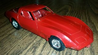 Vintage 1979 Chevrolet Corvette Red Dealer Promo 1/25 Model Car