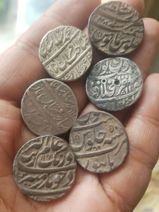 Ancient Coin Mughal Joblot Rupee Coin Greek Islamic Medal Indo Sikh Roman Indo