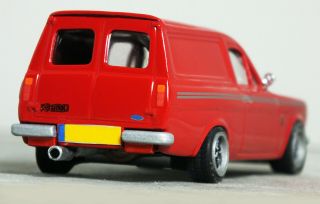 1:43 Custom " Mk1 Ford Escort Rs2000 Van " Modified Tuning Code 3 Rs Mexico 18