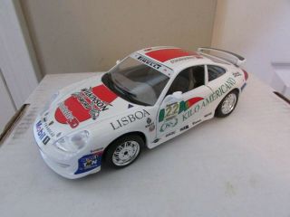 Burago 1997 Porsche 911 Carrera Scale 1:24 Wilkinson Sword Bburago