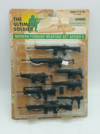 The Ultimate Soldier Modern Foreign Weapons Set - Series Ii Century Toys E2