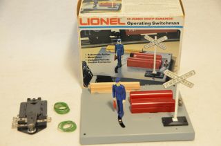 Lionel Operating Switchman 6 - 2128 With Box Look