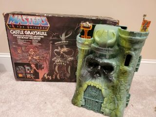 Masters Of The Universe Castle Grayskull Motu He - Man Mattel 1981 Vintage