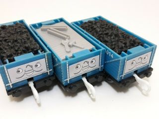 " Custom " Troublesome Trucks With Rotating Cargo Trackmaster Thomas & Friends