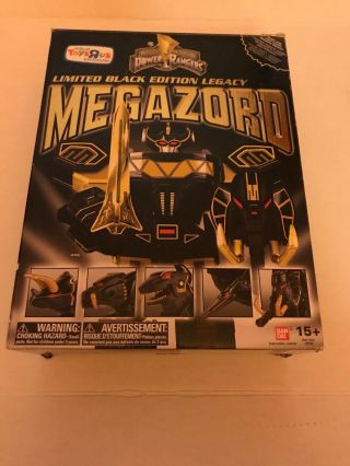 Mighty Morphin Power Rangers Legacy Megazord Black And Gold